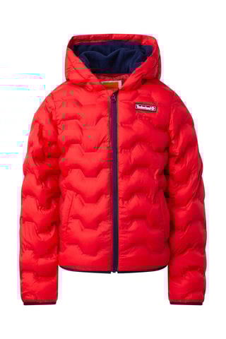 Doudoune à capuche Rouge
