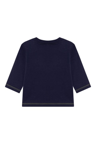 T-shirt en coton biologique Bleu marine