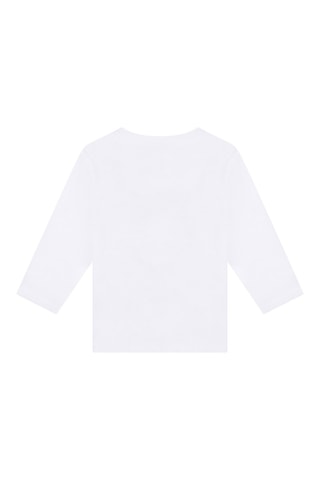 T-shirt en coton biologique Blanc