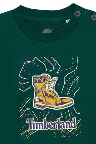 T-shirt en coton biologique Vert foncé