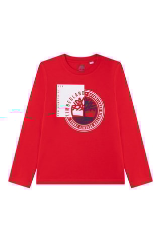 T-shirt en coton biologique Rouge