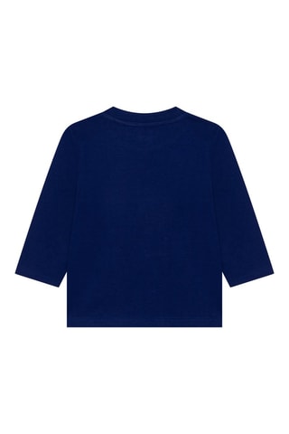 T-shirt en coton biologique Bleu marine