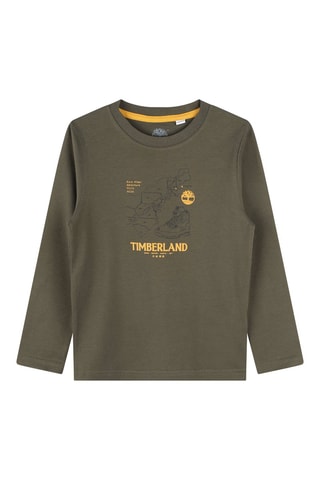 T-shirt en coton biologique - Kaki