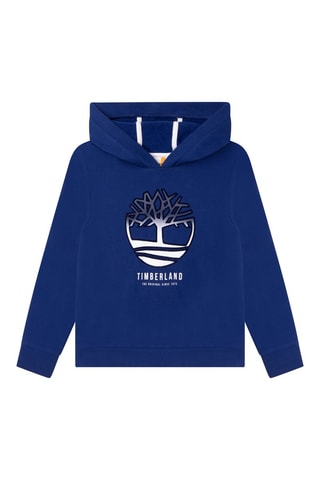 Sweat à capuche Bleu cobalt