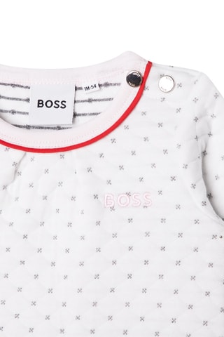 Robe en coton biologique Blanc