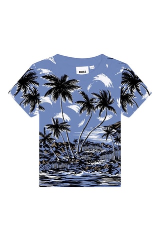 T-shirt Bleu et noir