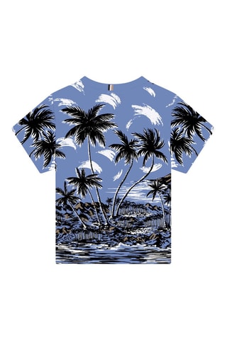 T-shirt Bleu et noir