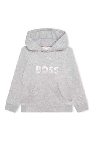Sweat à capuche Gris chiné