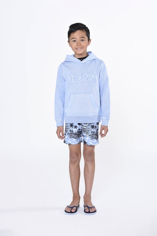 Sweat à capuche Bleu