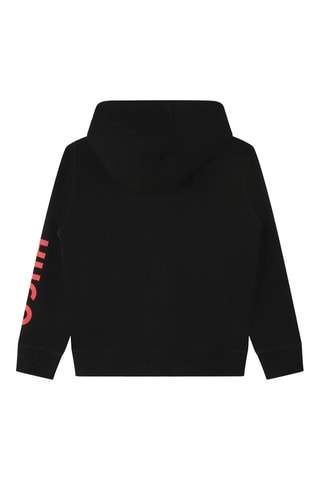 Sweat à capuche - Noir - Hugo