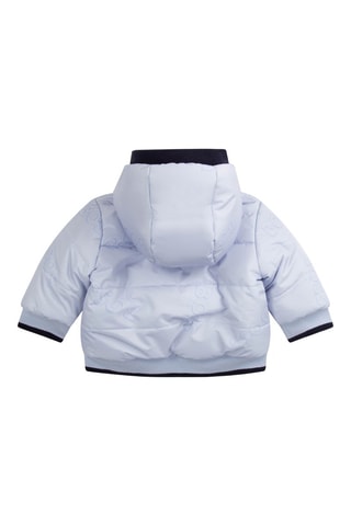 Doudoune réversible à capuche Bleu - Hugo Boss