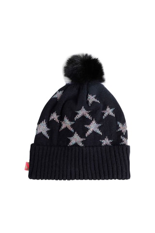 Bonnet à pompon Noir - Billieblush