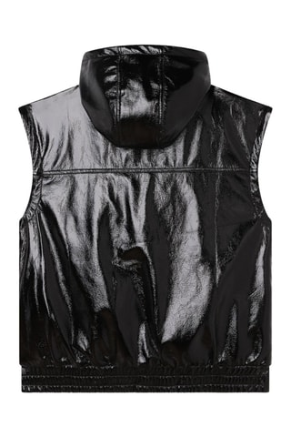 Veste sans manches à capuche - Noir - DKNY