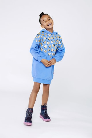Robe sweat à capuche Bleu roi - Billieblush