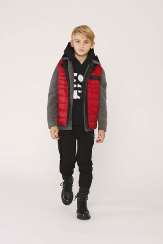 Doudoune réversible sans manches - Rouge - Hugo Boss
