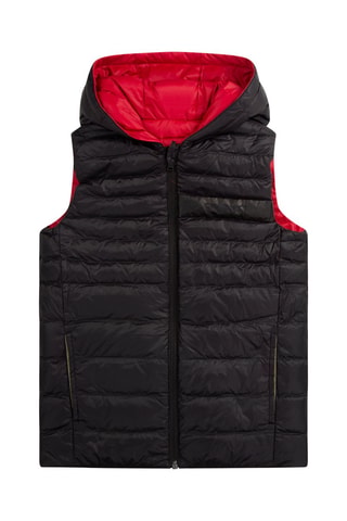 Doudoune réversible sans manches - Rouge - Hugo Boss
