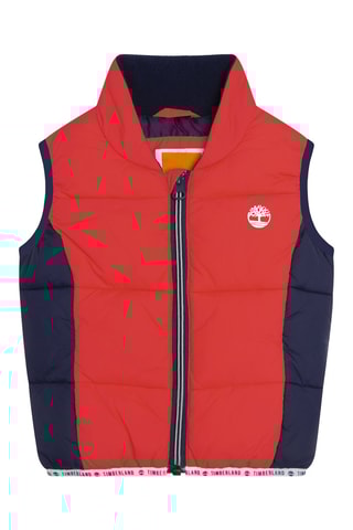 Doudoune sans manches Rouge et bleu marine - Timberland