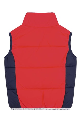 Doudoune sans manches Rouge et bleu marine - Timberland