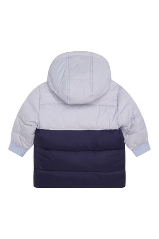 Doudoune à capuche Bleu clair