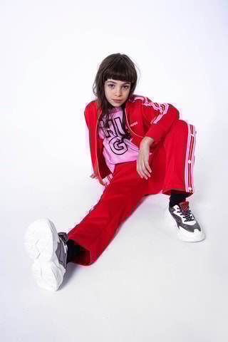 T-shirt en coton biologique - Rose - Hugo
