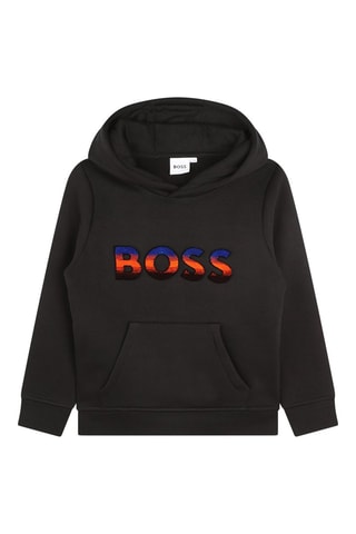 Sweat à capuche - Noir - Boss