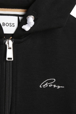 Sweat à capuche - Noir - Boss