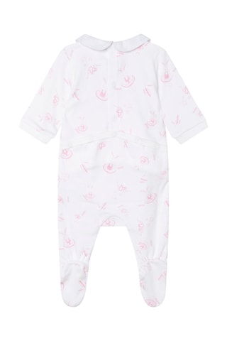 Grenouillère en coton biologique Blanc - Hugo Boss