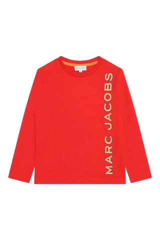 T-shirt en coton biologique - Rouge - The Marc Jacobs