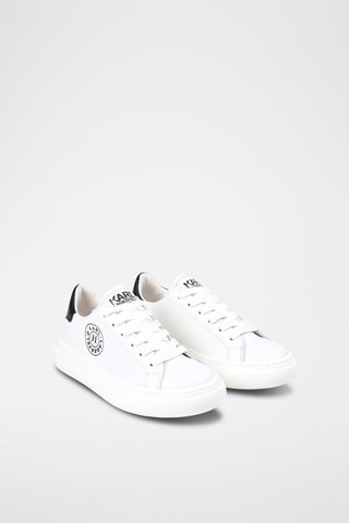 Baskets en cuir - Blanc - Karl Lagerfeld