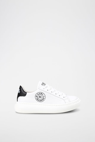 Baskets en cuir - Blanc - Karl Lagerfeld