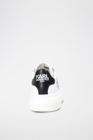 Baskets en cuir - Blanc - Karl Lagerfeld