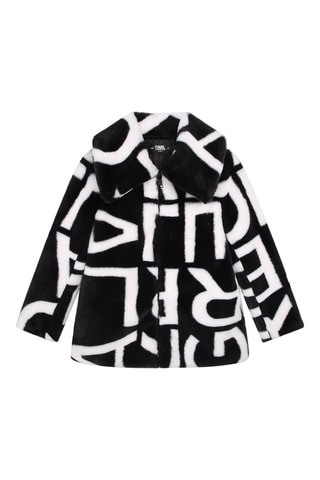 Manteau - Noir et blanc - Karl Lagerfeld