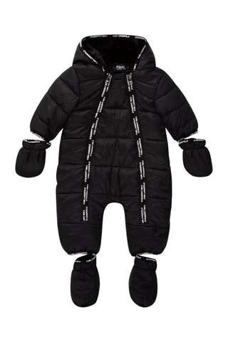 Combipilote à capuche Noir - Karl Lagerfeld