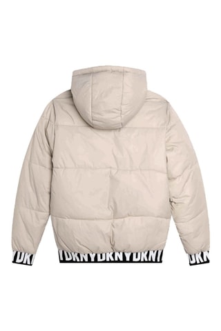 Doudoune réversible à capuche - Noir - DKNY
