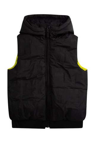 Doudoune réversible sans manches - Vert citron - DKNY