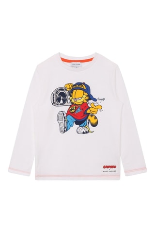 T-shirt en coton biologique Garfield - Blanc - The Marc Jacobs
