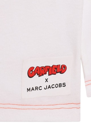 T-shirt en coton biologique Garfield - Blanc - The Marc Jacobs