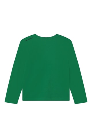 T-shirt en coton biologique - Vert - Karl Lagerfeld