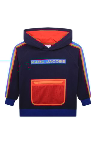 Sweat à capuche - Bleu - Marc Jacobs
