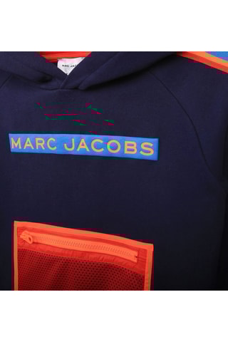 Sweat à capuche - Bleu - Marc Jacobs