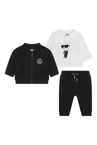 Ensemble 3 pièces - Blanc et noir - Karl Lagerfeld