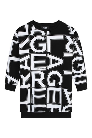 Robe sweat - Noir - Karl Lagerfeld