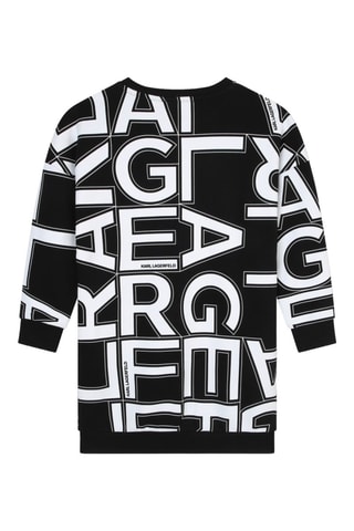 Robe sweat - Noir - Karl Lagerfeld