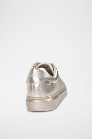 Baskets en cuir - Doré - Karl Lagerfeld