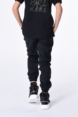 Jogging en laine - Noir - Karl Lagerfeld