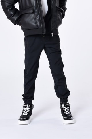 Jogging en laine - Noir - Karl Lagerfeld