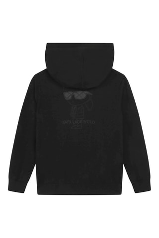 Sweat à capuche - Noir - Karl Lagerfeld