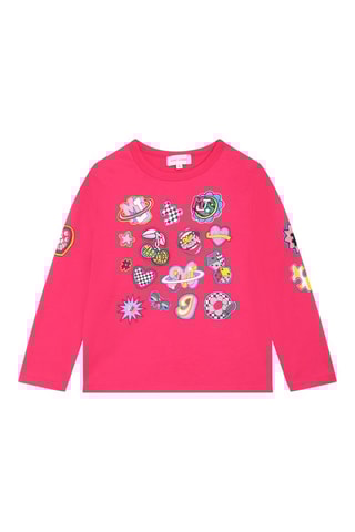 T-shirt en coton biologique - Fuchsia - The Marc Jacobs