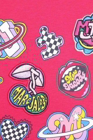 T-shirt en coton biologique - Fuchsia - The Marc Jacobs