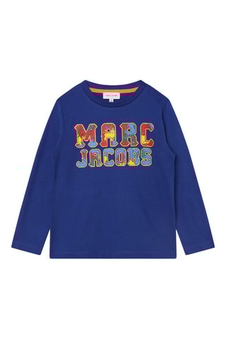 T-shirt en coton biologique - Bleu roi - The Marc Jacobs